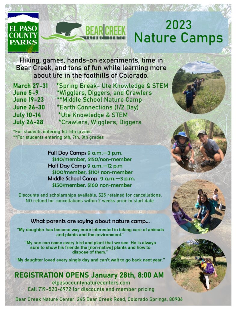 Nature Camps - El Paso County Community Services